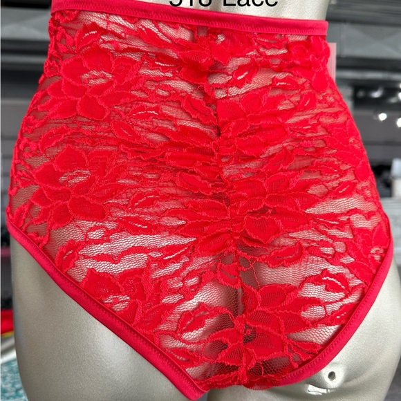 WHITE LACE- Just to Flirt NWT Exotic Dancewear High Waist Lycra Short - Picture 2 of 2